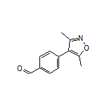 4-(3,5-二甲基异噁唑-4-基)苯甲醛