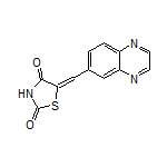 5-(Quinoxalin-6-ylmethylene)thiazolidine-2,4-dione
