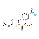 Boc-4-nitro-L-phenylalanine Ethyl Ester