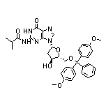 N2-Isobutyryl-5’-O-(4,4’-dimethoxytrityl)-2’-deoxyguanosine