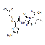 (6R,7R)-7-[(Z)-2-(2-Amino-4-thiazolyl)-2-[(carboxymethoxy)imino]acetamido]-8-oxo-3-vinyl-5-thia-1-azabicyclo[4.2.0]oct-2-ene-2-carboxylic Acid