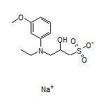 Sodium 3-[Ethyl(3-methoxyphenyl)amino]-2-hydroxypropane-1-sulfonate