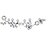 (2S,5R)-[[(2S,5R,6R)-6-[(R)-2-Amino-2-phenylacetamido]-3,3-dimethyl-7-oxo-4-thia-1-azabicyclo[3.2.0]heptane-2-carbonyl]oxy]methyl 3,3-Dimethyl-7-oxo-4-thia-1-azabicyclo[3.2.0]heptane-2-carboxylate 4,4-Dioxide Tosylate