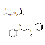 1,2-Bis(phenylsulfinyl)ethane Palladium(II) Acetate