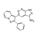 5-(2-Phenylpyrazolo[1,5-a]pyridin-3-yl)-1H-pyrazolo[3,4-c]pyridazin-3-amine