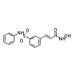 (E)-N-Hydroxy-3-[3-(N-phenylsulfamoyl)phenyl]acrylamide