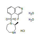 (S)-4-Fluoro-5-[(2-methyl-1,4-diazepan-1-yl)sulfonyl]isoquinoline Hydrochloride Dihydrate