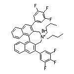(11bR)-4,4-Dibutyl-2,6-bis(3,4,5-trifluorophenyl)-4,5-dihydro-3H-dinaphtho[2,1-c:1’,2’-e]azepinium Bromide