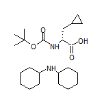 Dicyclohexylamine Boc-3-cyclopropyl-D-alanine