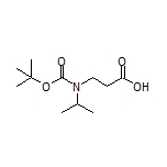 3-[Boc-(isopropyl)amino]propanoic Acid