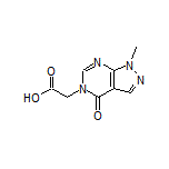 2-(1-Methyl-4-oxo-1H-pyrazolo[3,4-d]pyrimidin-5(4H)-yl)acetic Acid