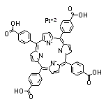 Platinum meso-Tetra(4-carboxyphenyl)porphine