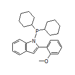 1-(Dicyclohexylphosphino)-2-(2-methoxyphenyl)-1H-indole