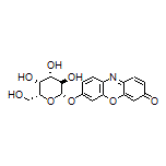 7-[[(2S,3R,4S,5R,6R)-3,4,5-Trihydroxy-6-(hydroxymethyl)tetrahydro-2H-pyran-2-yl]oxy]-3H-phenoxazin-3-one