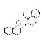 1-Ethyl-2-[[1-ethylquinolin-2(1H)-ylidene]methyl]quinolin-1-ium Iodide