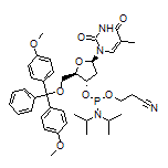 5’-O-(4, 4’-Dimethoxytrityl)thymidine-3’-(2-cyanoethyl-N,N-diisopropyl)phosphoramidite