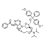 N6-Benzoyl-5’-O-(4, 4’-dimethoxytrityl)-2’-deoxyadenosine-3’-(2-cyanoethyl-N,N-diisopropyl)phosphoramidite