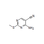 4-Amino-2-(methylthio)pyrimidine-5-carbonitrile