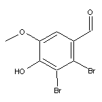 2,3-Dibromo-4-hydroxy-5-methoxybenzaldehyde