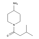 1-(3-methylbutanoyl)piperidin-4-amine