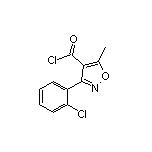 3-(2-Chlorophenyl)-5-methylisoxazole-4-carbonyl Chloride