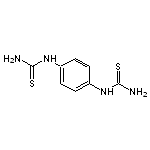 N-{4-[(aminocarbothioyl)amino]phenyl}thiourea