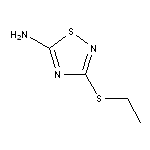 3-(ethylthio)-1,2,4-thiadiazol-5-amine