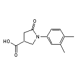 1-(3,4-dimethylphenyl)-5-oxopyrrolidine-3-carboxylic acid