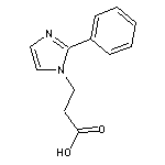 3-(2-phenyl-1H-imidazol-1-yl)propanoic acid