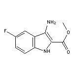 methyl 3-amino-5-fluoro-1H-indole-2-carboxylate