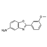 2-(3-methoxyphenyl)-1,3-benzoxazol-5-amine