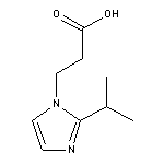 3-(2-isopropyl-1H-imidazol-1-yl)propanoic acid