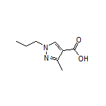 3-Methyl-1-propylpyrazole-4-carboxylic Acid