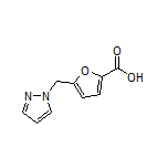 5-[(1-Pyrazolyl)methyl]furan-2-carboxylic Acid