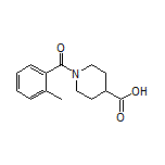 1-(2-Methylbenzoyl)piperidine-4-carboxylic Acid