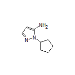 5-Amino-1-cyclopentylpyrazole