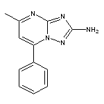 5-methyl-7-phenyl[1,2,4]triazolo[1,5-a]pyrimidin-2-amine