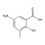 5-amino-2-hydroxy-3-methylbenzoic acid