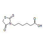 6-(4-Oxo-2-thioxo-3-thiazolidinyl)hexanoic Acid