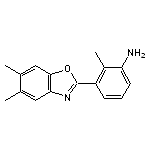 3-(5,6-dimethyl-1,3-benzoxazol-2-yl)-2-methylaniline