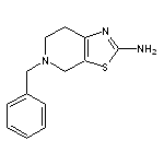 5-benzyl-4,5,6,7-tetrahydro[1,3]thiazolo[5,4-c]pyridin-2-amine