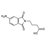 4-(5-amino-1,3-dioxo-1,3-dihydro-2H-isoindol-2-yl)butanoic acid