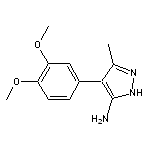 4-(3,4-dimethoxyphenyl)-3-methyl-1H-pyrazol-5-amine