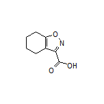 4,5,6,7-Tetrahydrobenzo[d]isoxazole-3-carboxylic Acid