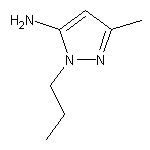 3-methyl-1-propyl-1H-pyrazol-5-amine