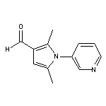 2,5-dimethyl-1-pyridin-3-yl-1H-pyrrole-3-carbaldehyde