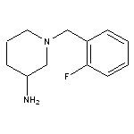 1-(2-fluorobenzyl)piperidin-3-amine 2HCL