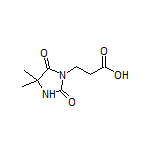 3-(4,4-Dimethyl-2,5-dioxoimidazolidin-1-yl)propanoic Acid