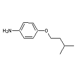 4-(3-methylbutoxy)aniline