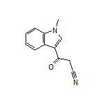 3-(1-Methyl-3-indolyl)-3-oxopropanenitrile